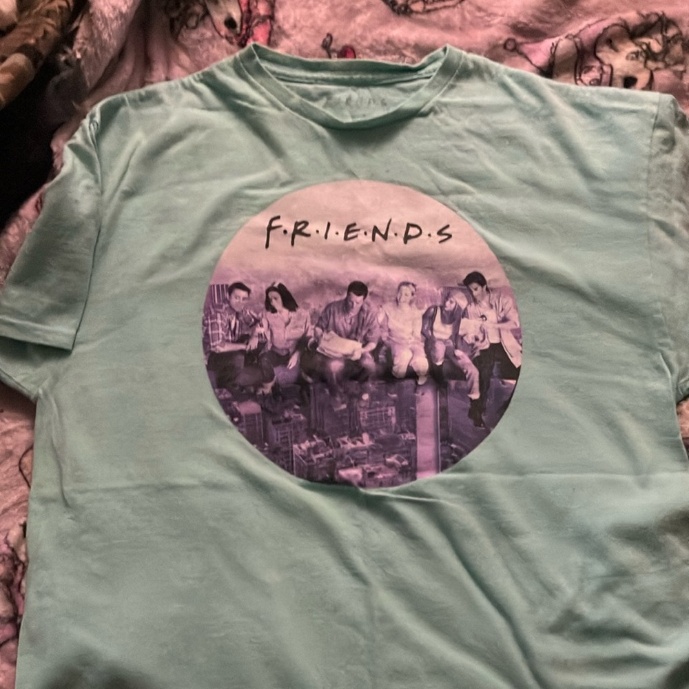 FRIENDS Light Blue Short Sleeve Tee